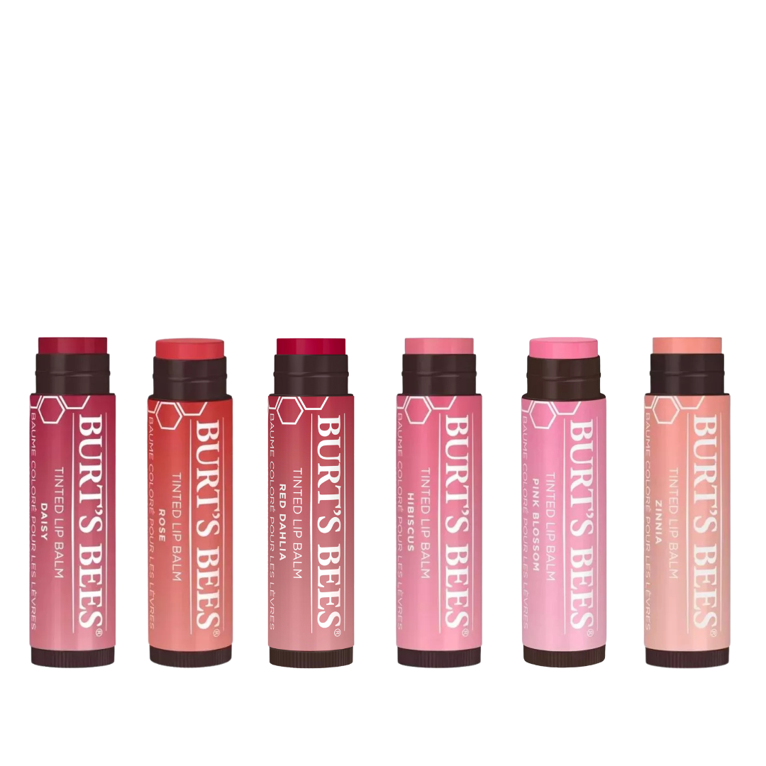 Burt’s Bees Tinted 6 Lip Balm Set