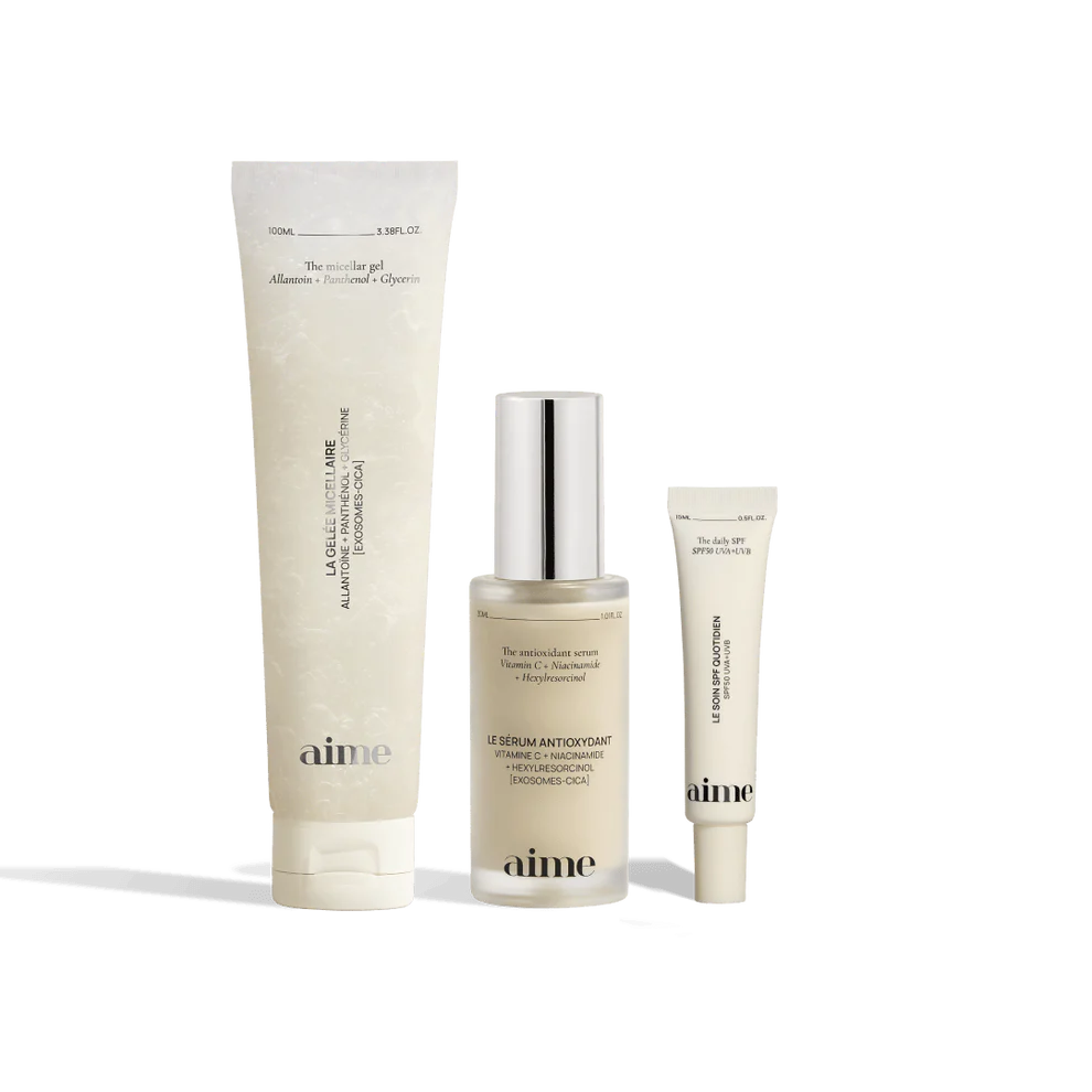Aime Morning Routine Skincare