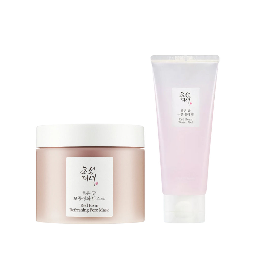 Beauté de Joseon : masque rafraîchissant aux haricots rouges + pack de gel d'eau aux haricots rouges